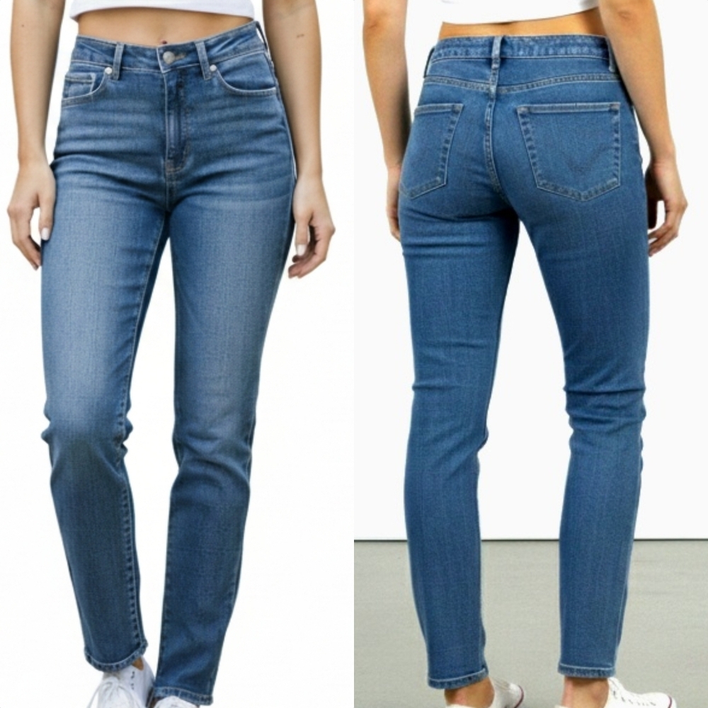 Vtg 80s 90s Bill Blass Jeans medium wash high waisted denim mom jeans 8 NWOT